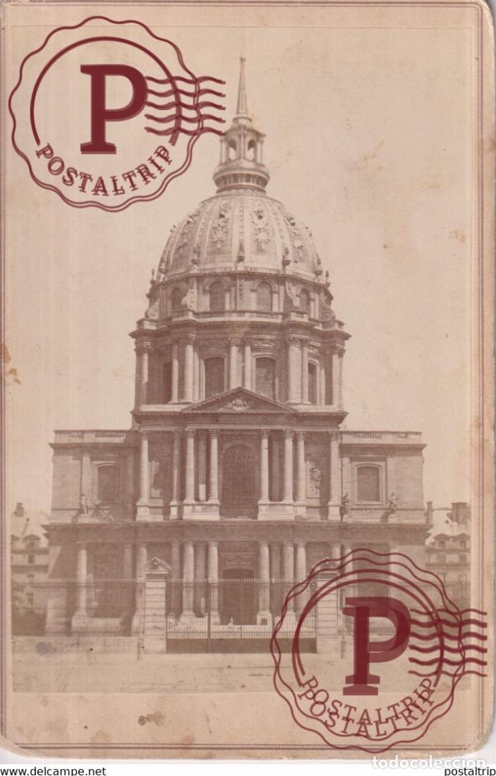 Fotograf&iacute;a antigua: EGLISE H&Ocirc;TEL NATIONAL DES INVALIDES PARIS FRANCE FRANCIA PHOTO ANCIENNE 16.5*11CM
