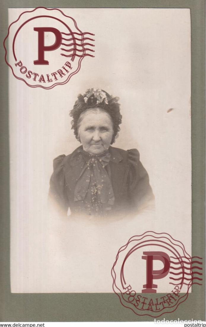 Photographie ancienne: PORTRAIT MAI 1914 16.5*11CM PHOTO CABINET