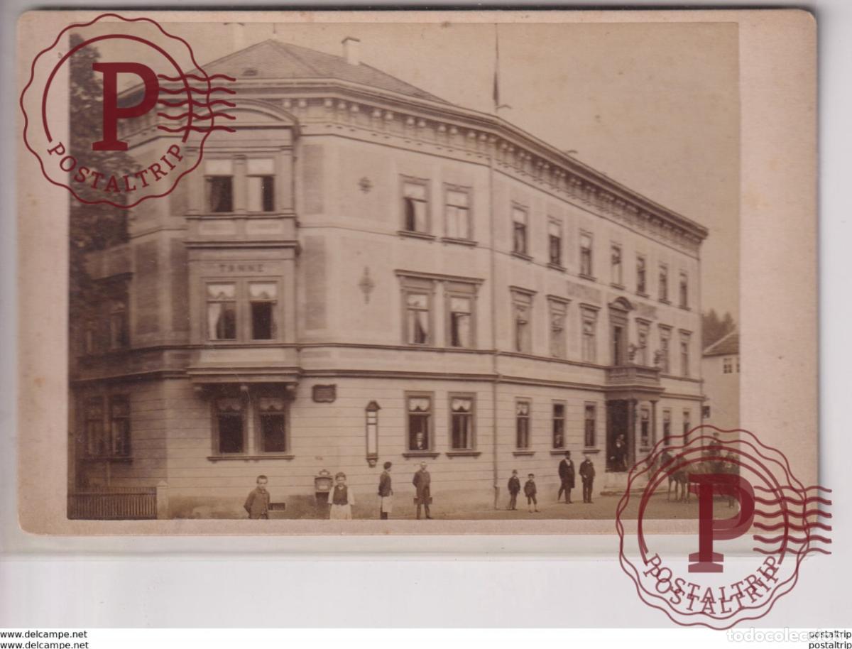 Fotograf&iacute;a antigua: TANNE GASTHAUS GERMANY DEUTSCHLAND 16*10CM Fonds Victor FORBIN 1864-1947