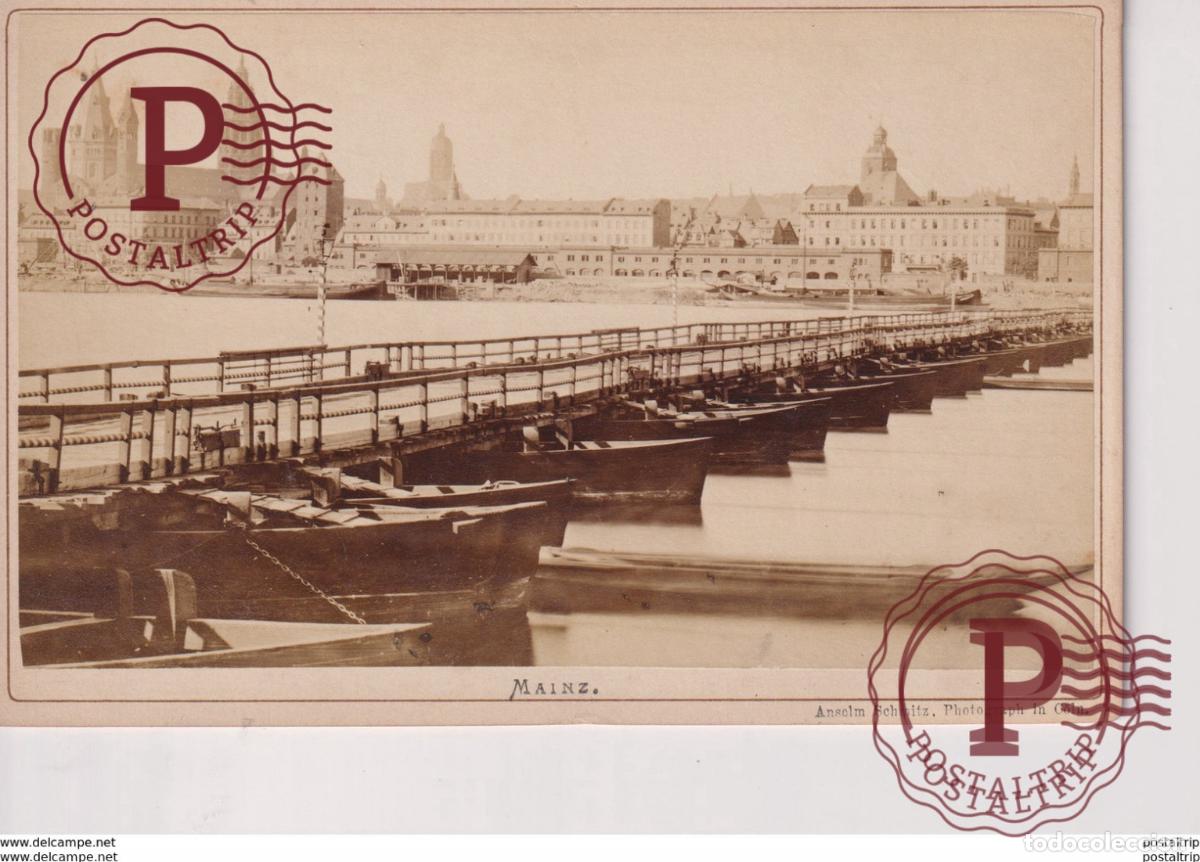 Fotograf&iacute;a antigua: MAINZ ANSELM SCHMITZ PHOTOGRAPH IN COLN Carte Cabinet original Albumen Photo 16*11CM CABINET PHOTOG
