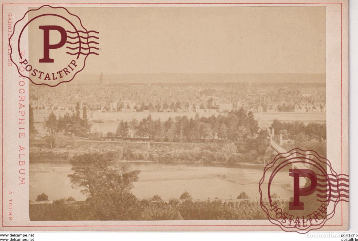 Alte Fotografie: GABRIEL BLAISE A TOURS FRANCE 16*10CM CABINET PHOTOGRAPHS