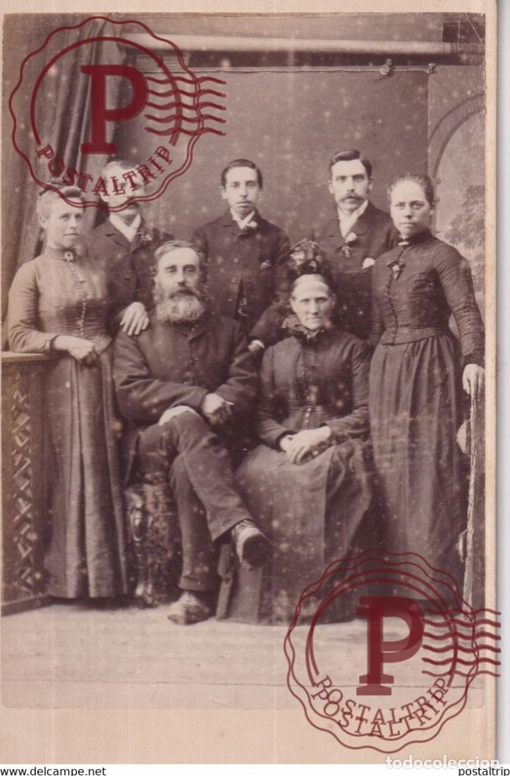 Fotograf&iacute;a antigua: J. LAING. INSCH. 16X10,5CM