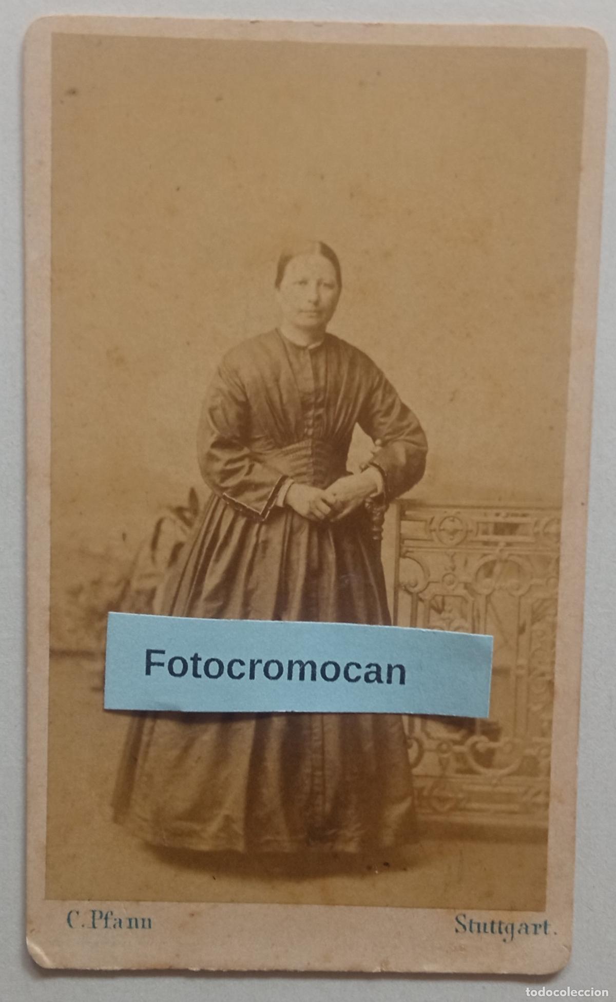 Fotograf&iacute;a antigua: CDV. FOT&Oacute;GRAFO. C. PFANN. STUTTGART