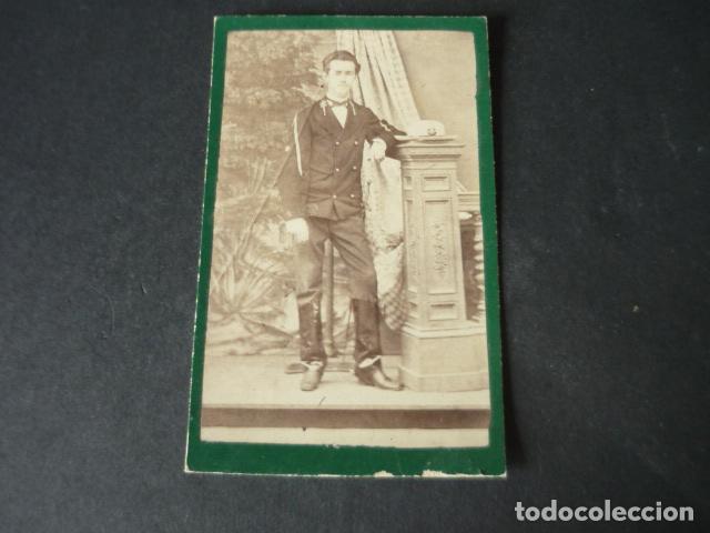 Antique Photography: RETRATO MILITAR CUBA O FILIPINAS TROPAS COLONIALES CARTE DE VISITE HACIA 1870