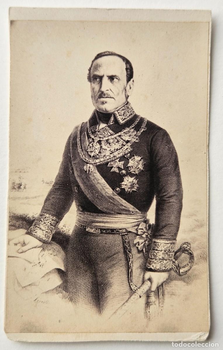 Antique Photography: Retrato de Baldomero Espartero. Fot. Rafael Rocafull, C&aacute;diz