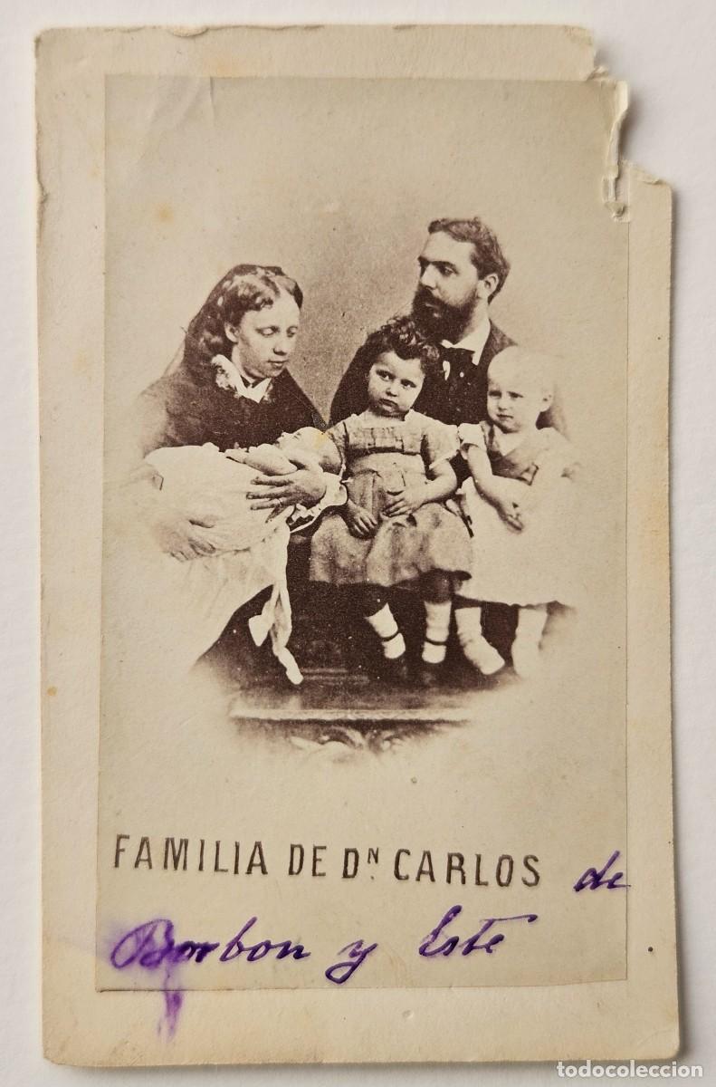Antique Photography: Retrato de la familia de Carlos de Borb&oacute;n y Este