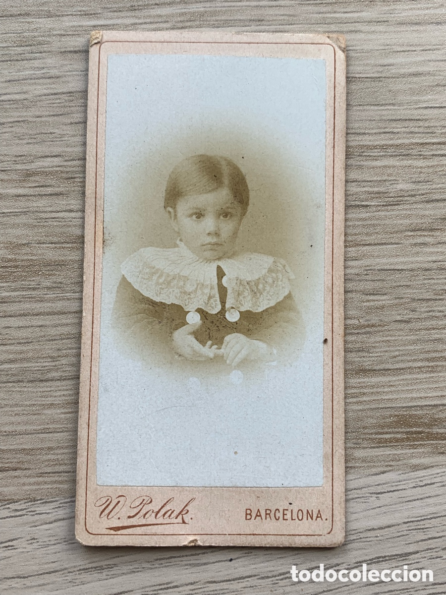 Antique Photography: &bull;Antigua Fotograf&iacute;a- W. POLAK - Monaguillo/Comuni&oacute;n- Barcelona