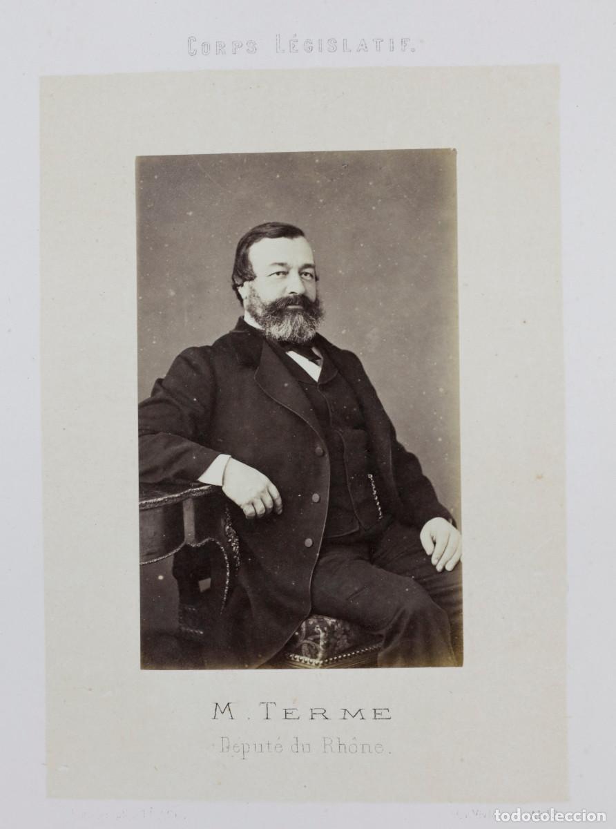 Fotograf&iacute;a antigua: M. TERME, DIPUTADO DE RHONE, FOTO FRANCK.