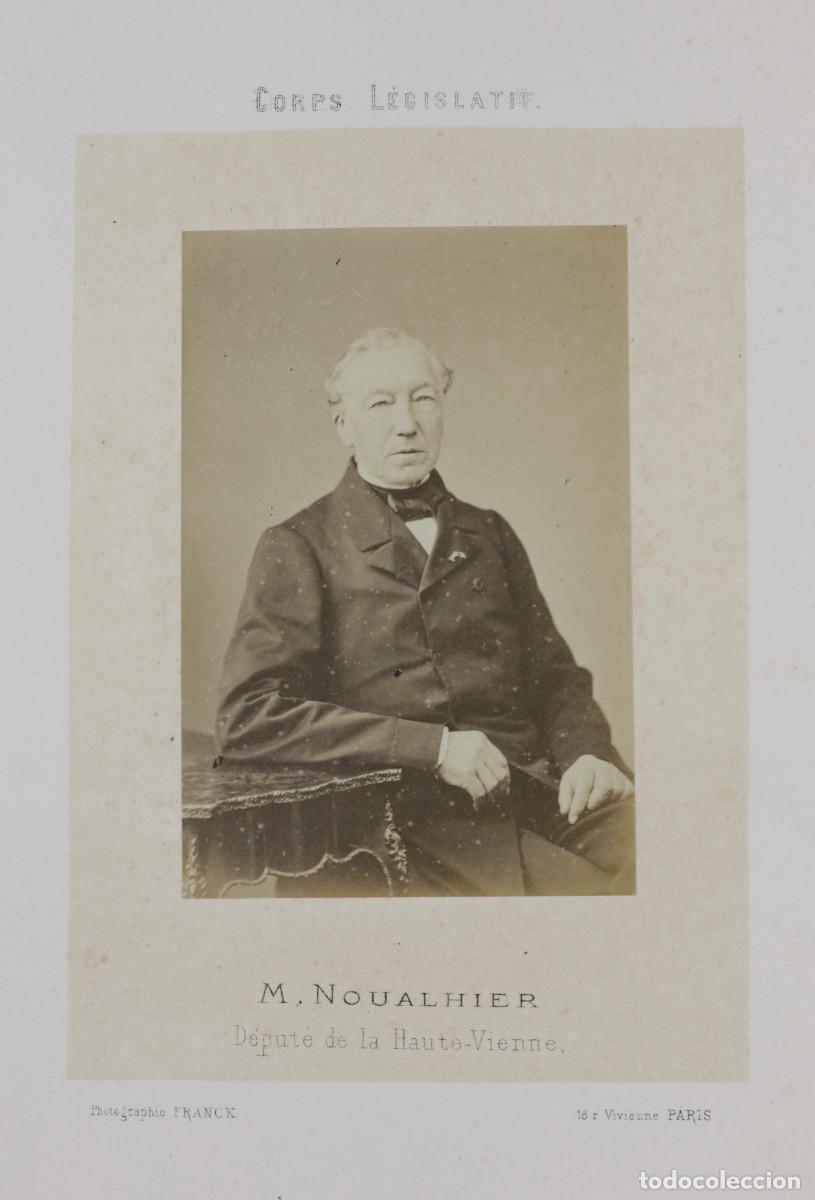 Alte Fotografie: M. NOUALHIER, DIPUTADO DE HAUTE-VIENNE, FOTO FRANCK, PAR&Iacute;S.