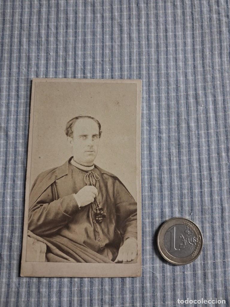 Fotograf&iacute;a antigua: Fotograf&iacute;a alb&uacute;mina Sacerdote. Carte de visite