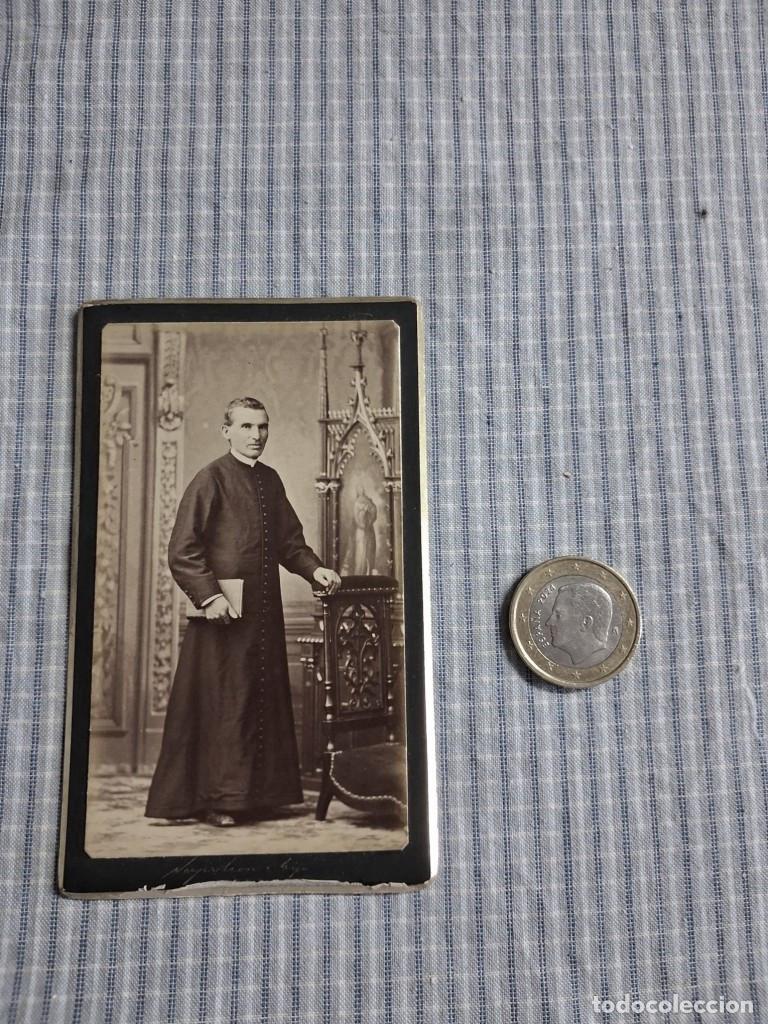 Fotograf&iacute;a antigua: Fotograf&iacute;a alb&uacute;mina Sacerdote. Carte de visite. Napole&oacute;n e hijo. Barcelona.