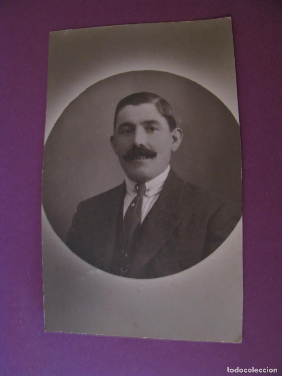 Fotograf&iacute;a antigua: ANTIGUA FOTO DE UN CABALLERO. 11,5X7 CM