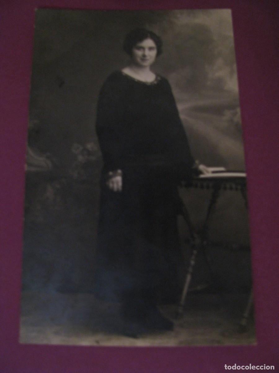 Fotograf&iacute;a antigua: ANTIGUA FOTO DE UNSE&Ntilde;ORA. SIN DATOS. 13,5X8,5 CM