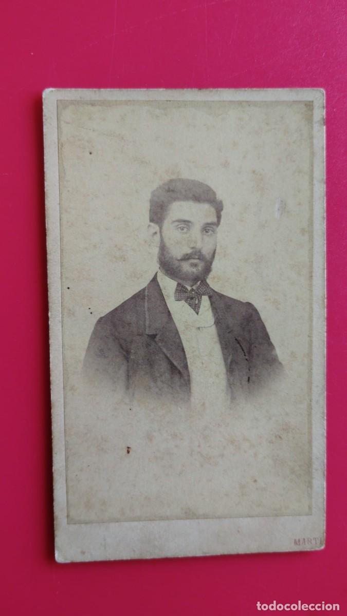 Fotograf&iacute;a antigua: MARTI.-FOTOGRAFO.-CARTE DE VISITE.-FOTOGRAFIA ANTIGUA.-BARCELONA.-SIGLO XIX.
