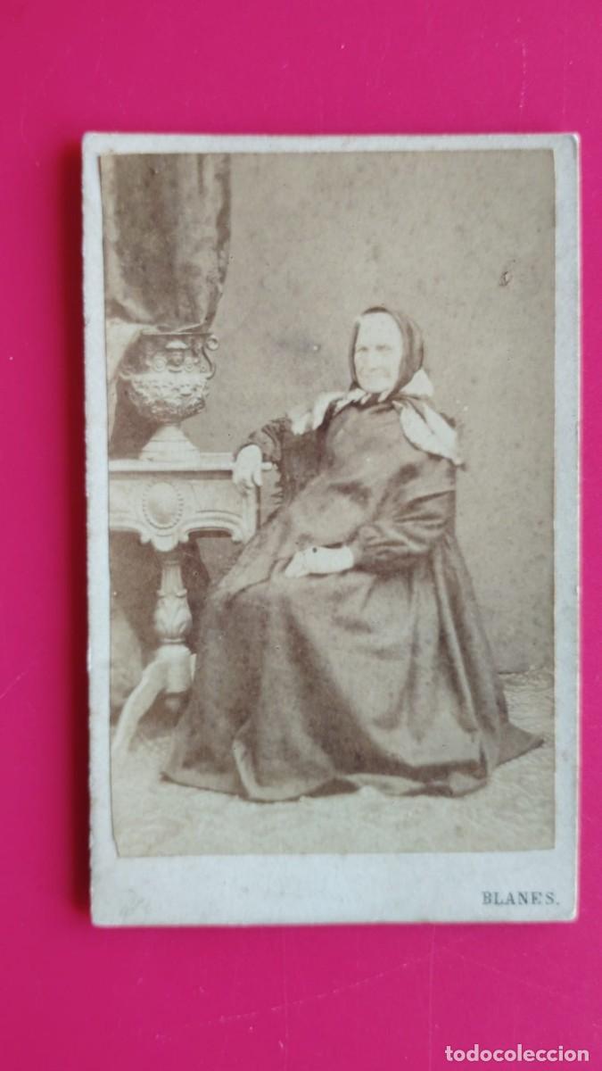 Fotograf&iacute;a antigua: PASCUAL Y JOFRE.-FOTOGRAFOS.-CARTE DE VISITE.-FOTOGRAFIA ANTIGUA.-BLANES.-GERONA.