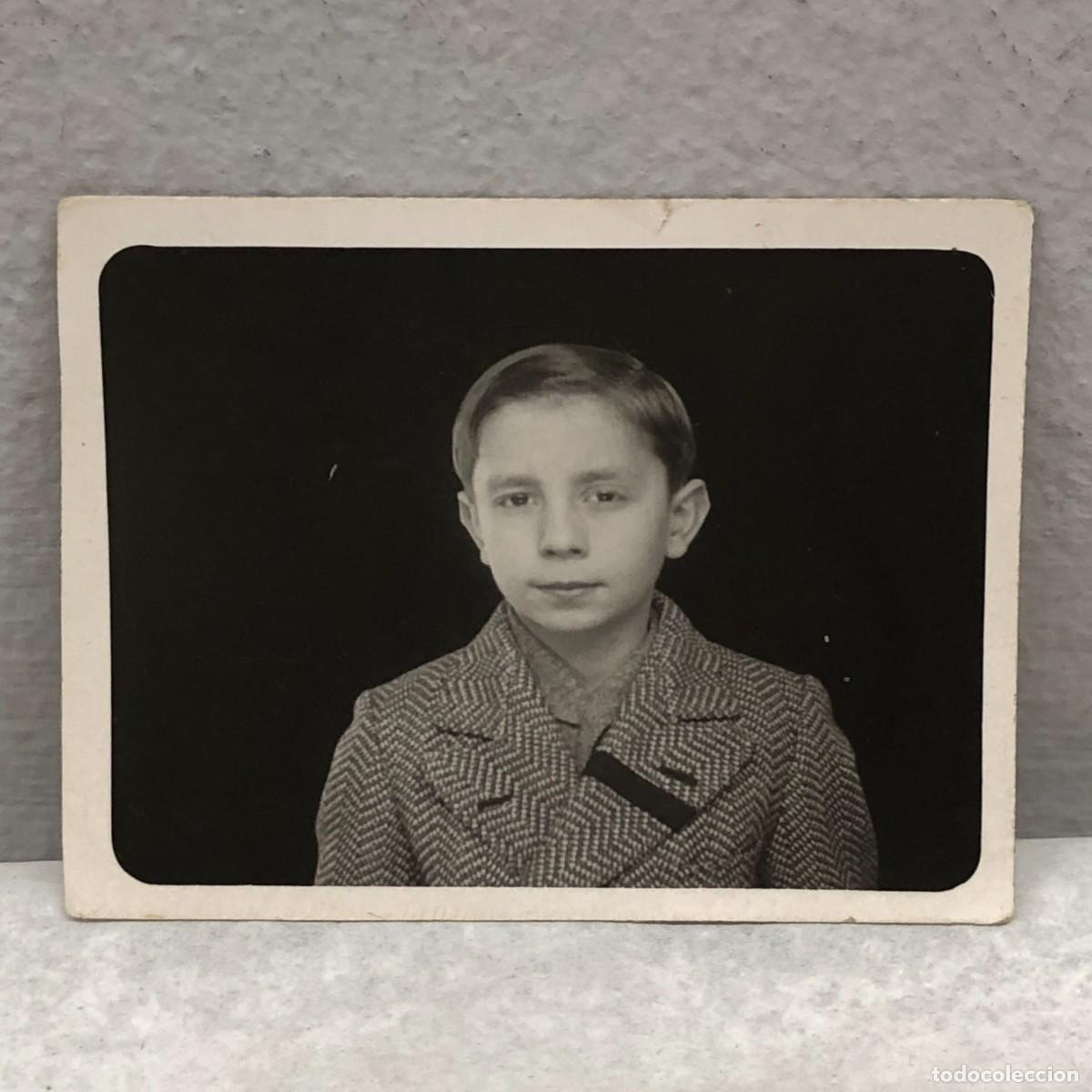 Fotograf&iacute;a antigua: ANTIGUA FOTOGRAFIA - RETRATO NI&Ntilde;O - CARTE DE VISITE - CARNE - A&Ntilde;OS 30 - 65 X 50 MM / 329