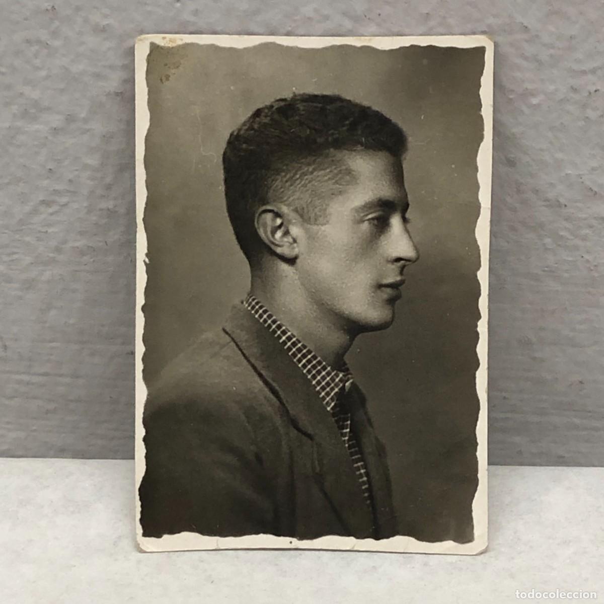 Fotograf&iacute;a antigua: ANTIGUA FOTOGRAFIA - RETRATO HOMBRE - CARTE DE VISITE - CARNE - A&Ntilde;OS 30 - 55 X 40 MM / 330