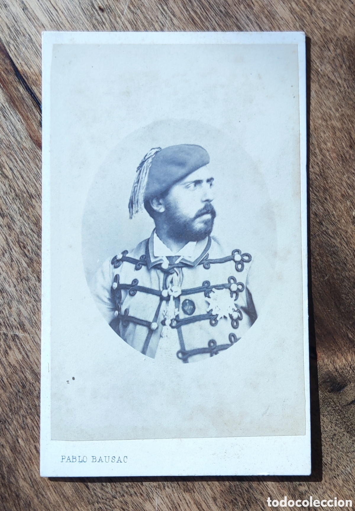 Fotograf&iacute;a antigua: Carlos VII. Carlos de Borb&oacute;n (1848-1909). Carlismo. Fotograf&iacute;a. Pretendiente Carlista. Durango.