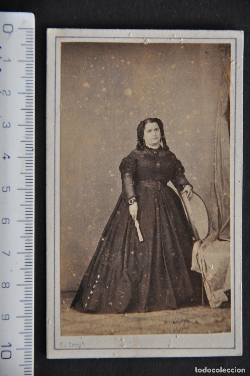 Antique Photography: CARTA DE VISITA - TALLER DE FOTOGRAF&Iacute;A &rdquo;LA VIAJADORA&rdquo; DE UNAL Y COMPA&Ntilde;&Iacute;A