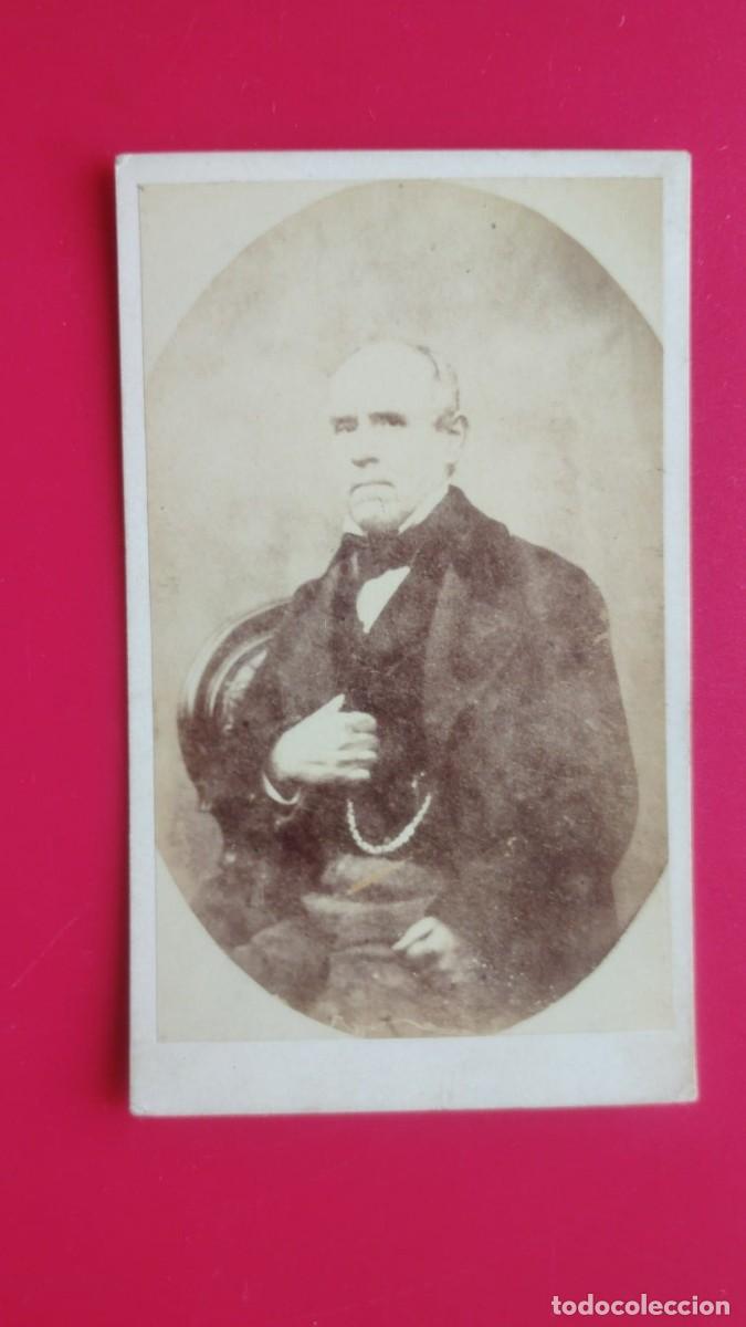Antique Photography: POUJADE.-FOTOGRAFO.-CARTE DE VISITE.-FOTOGRAFIA ANTIGUA.-CIUDAD REAL.-SIGLO XIX.