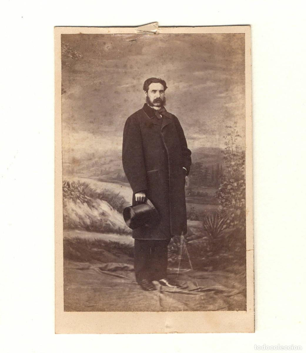 Antique Photography: PERSONAJE POR IDENTIFICAR. J.S. RODR&Iacute;GUEZ, MADRID. CDV