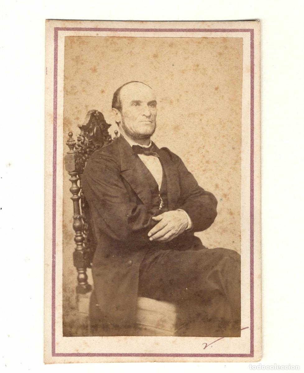 Antique Photography: Personaje por identificar, foto: Conde de Vernay, Madrid.
