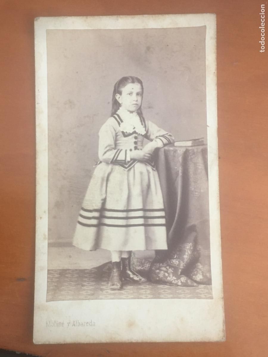 Photographie ancienne: fotografia antigua carta de visita CDV fotografo moline albareda barcelona