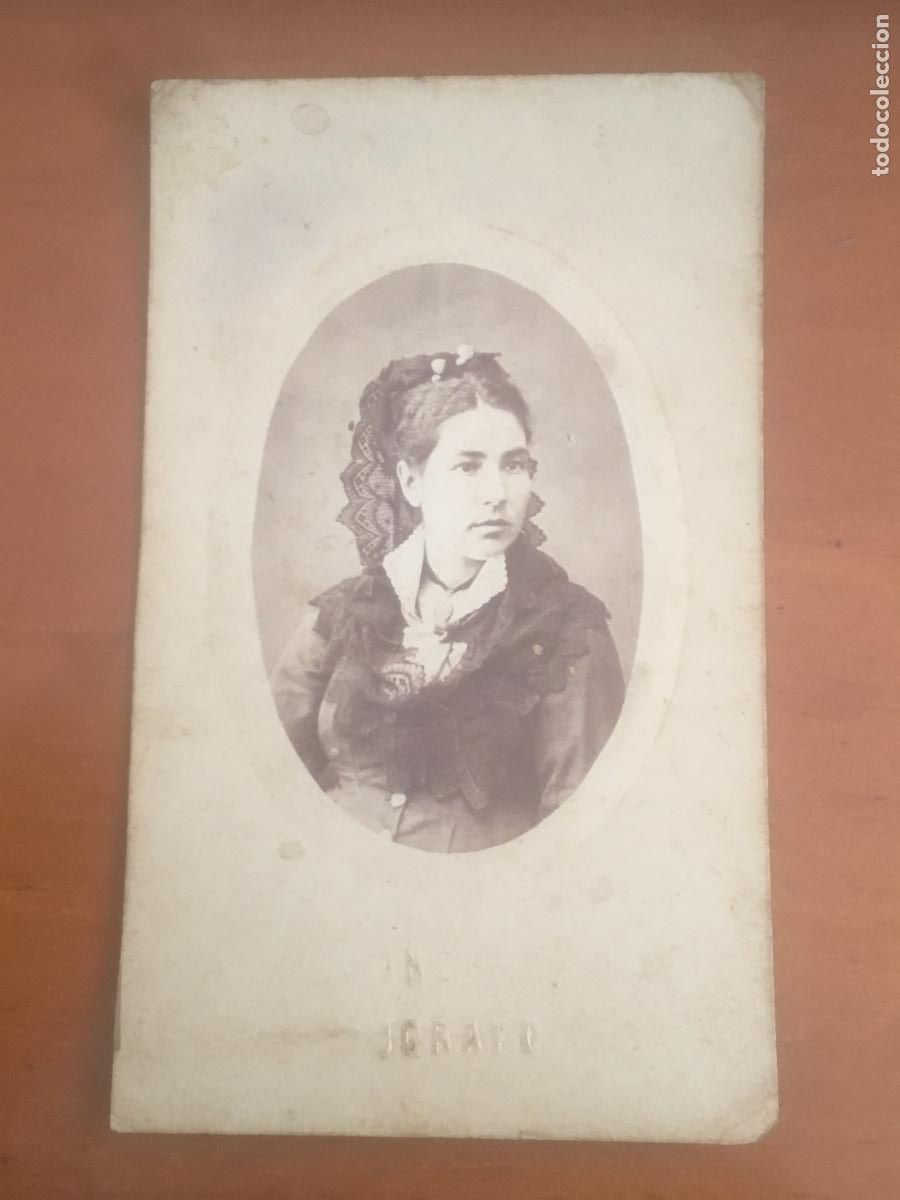 Fotograf&iacute;a antigua: fotografia antigua carta de visita CDV