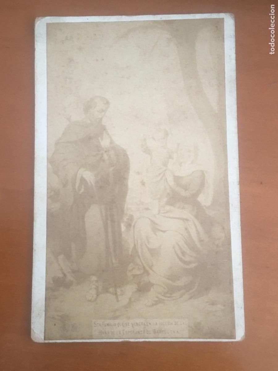 Fotograf&iacute;a antigua: fotografia antigua carta de visita CDV fotografo ramon roig barcelona