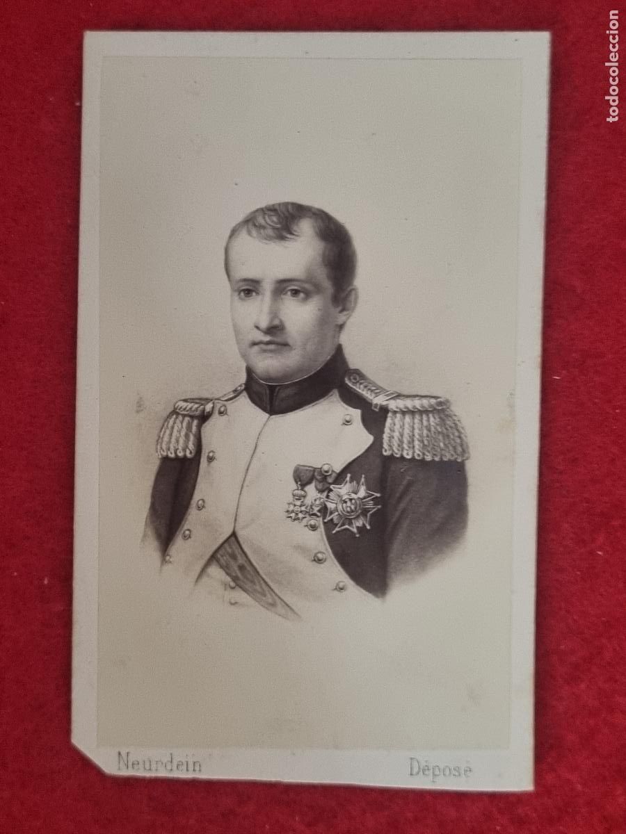 Fotograf&iacute;a antigua: FOTOGRAFIA TARJETA CARTA DE VISITA FOTO NEURDEIN NAPOLEON EMPERADOR ORIGINAL TV2826