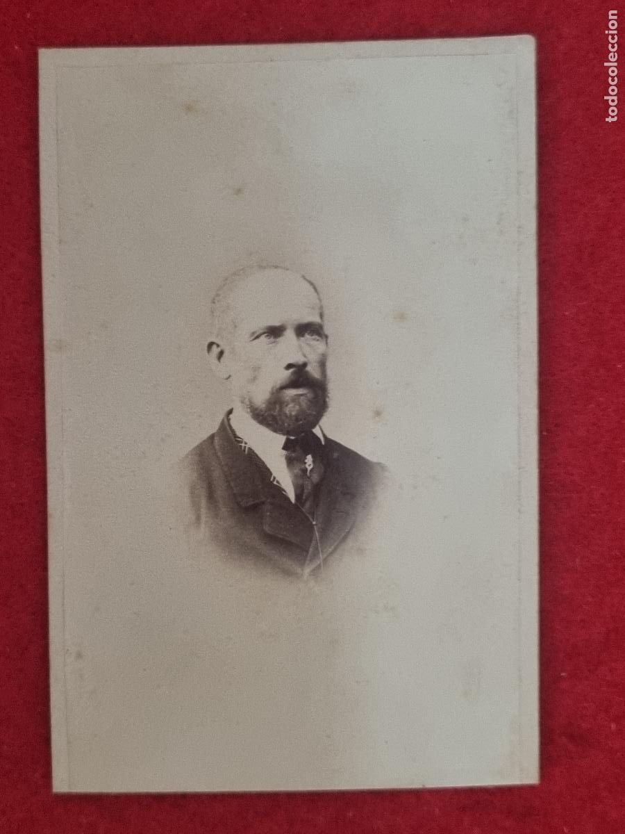 Photographie ancienne: FOTOGRAFIA TARJETA CARTA DE VISITA FOTO SIGLO XIX CEBRIAN Y GARCIA VALENCIA ORIGINAL TV2859