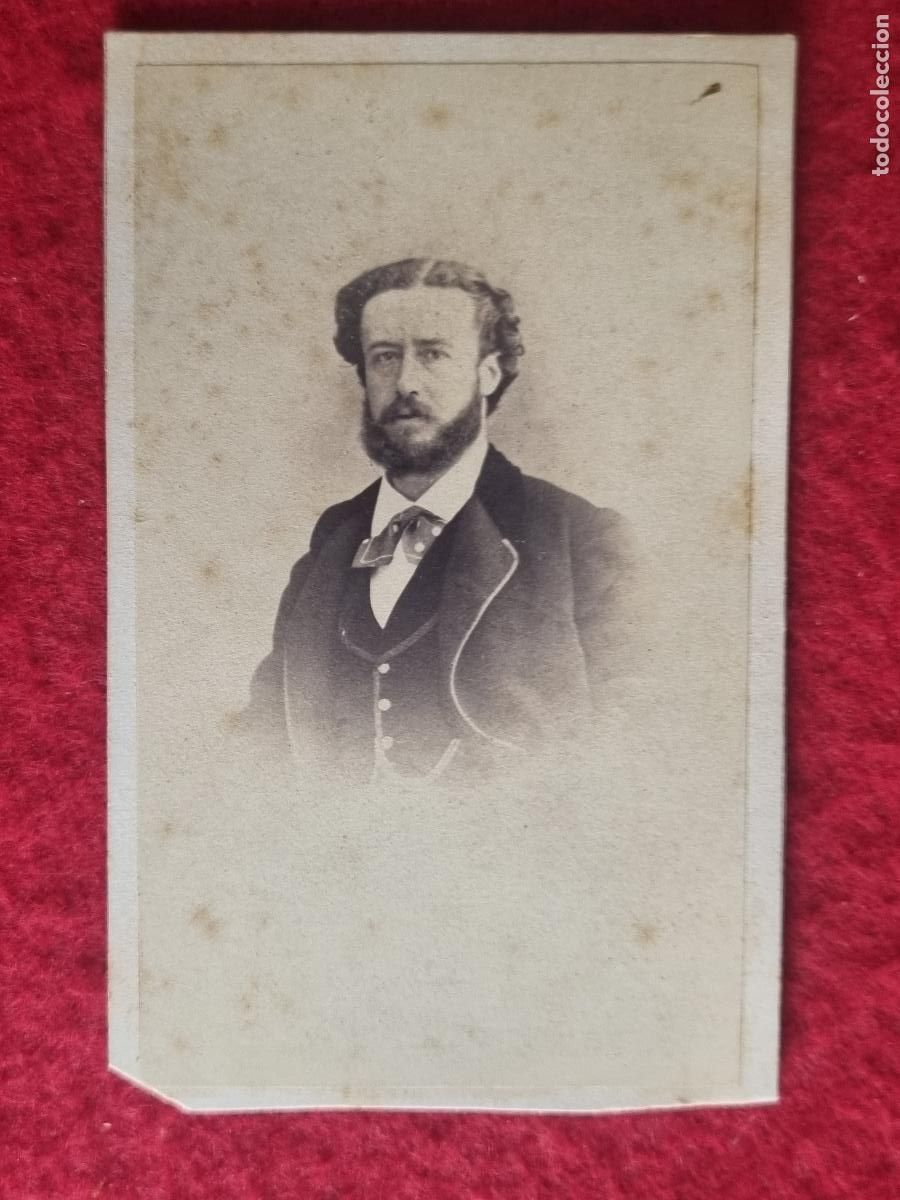Photographie ancienne: FOTOGRAFIA TARJETA CARTA DE VISITA FOTO SIGLO XIX E JOULIA VALENCIA ORIGINAL TV2865