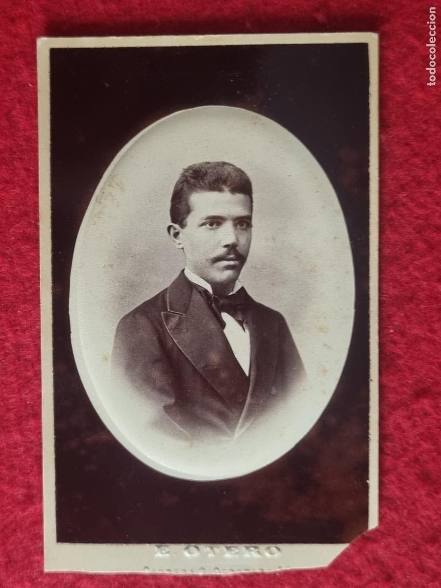Fotograf&iacute;a antigua: FOTOGRAFIA TARJETA CARTA DE VISITA FOTO SIGLO XIX E. OTERO MADRID ORIGINAL TV2874