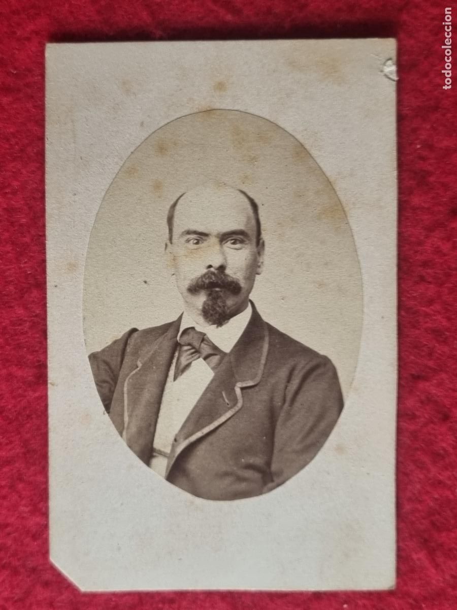 Fotograf&iacute;a antigua: FOTOGRAFIA TARJETA CARTA DE VISITA FOTO SIGLO XIX P. MARZO MADRID ORIGINAL TV2875