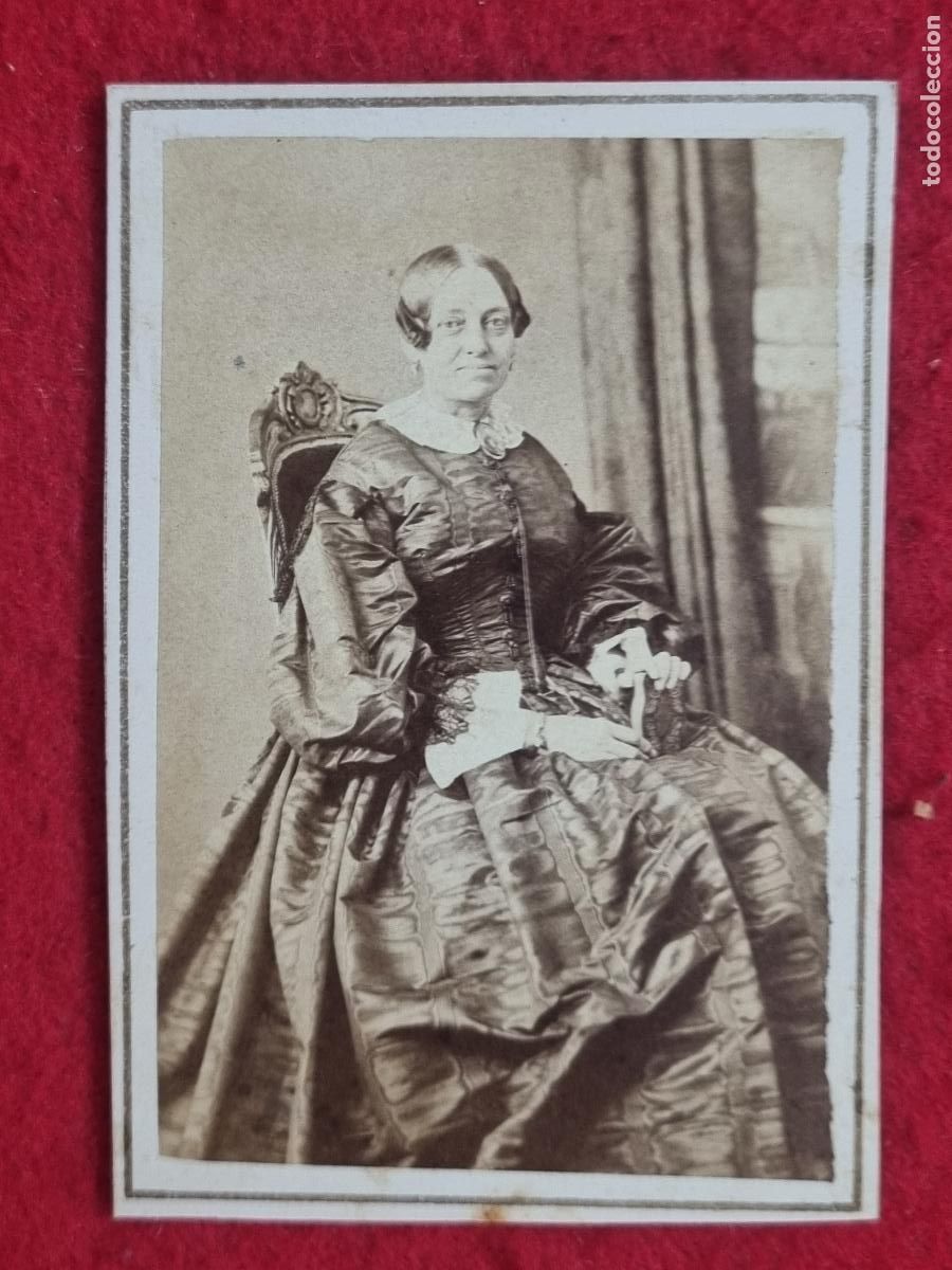 Fotograf&iacute;a antigua: FOTOGRAFIA TARJETA CARTA DE VISITA FOTO SIGLO XIX FERNANDO Y ANAIS BARCELONA ORIGINAL TV2885