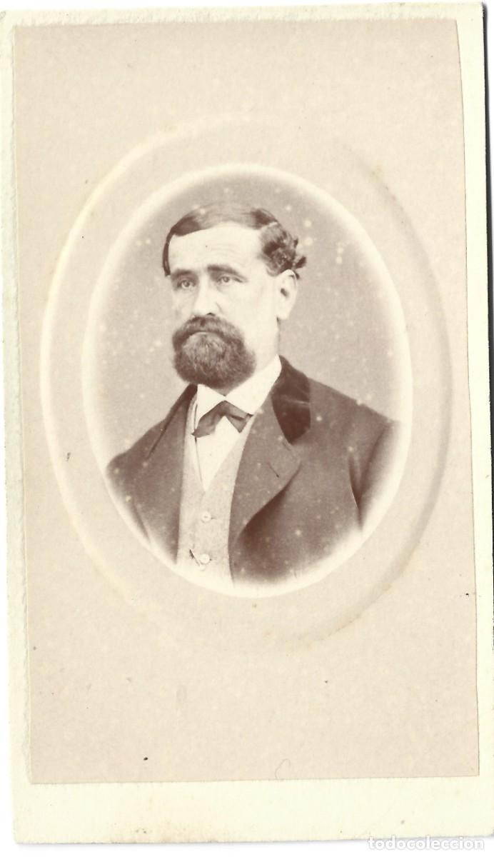 Fotograf&iacute;a antigua: 1867-72 CDV Carte de Visite Argentina fot&oacute;grafo Carlos Feltscher Buenos Aires