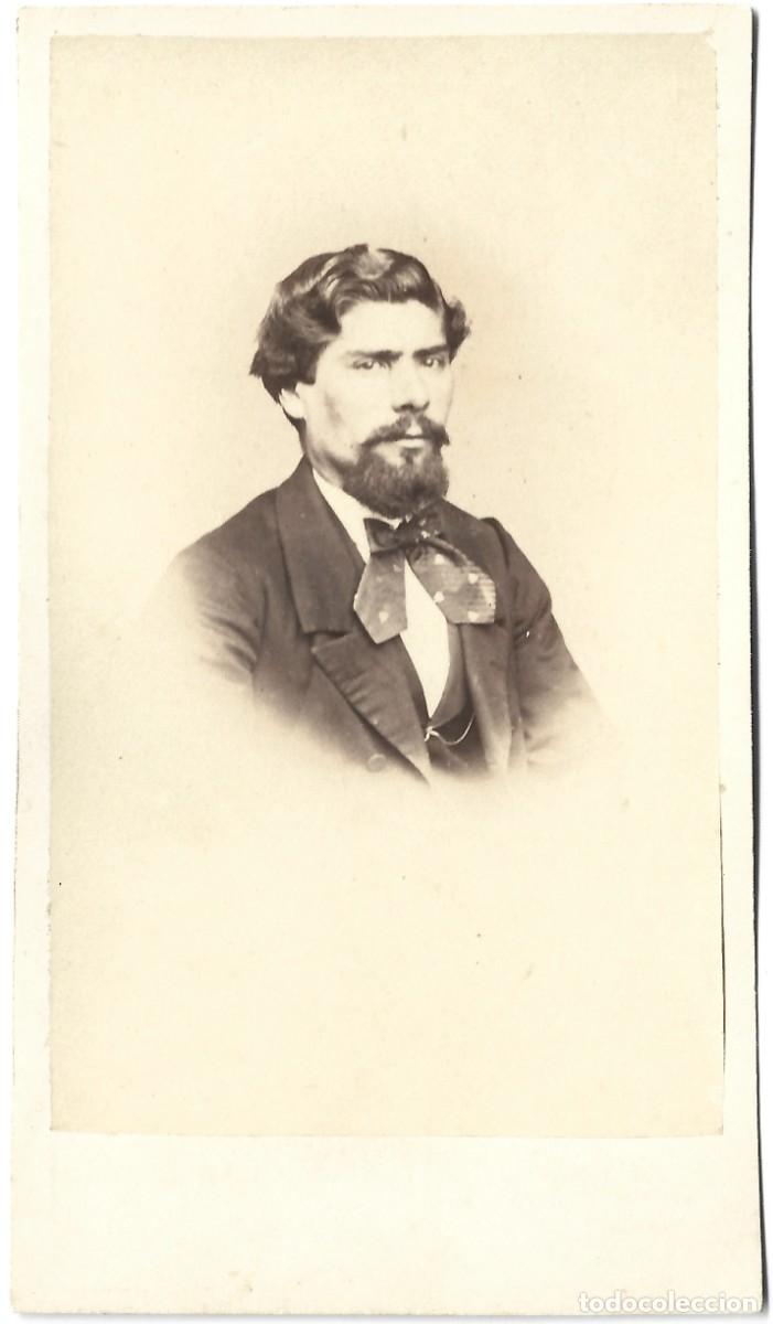 Fotograf&iacute;a antigua: 1867-72 CDV Carte de Visite fot&oacute;grafo BERTRAND Y Cia. Dolores, Argentina LEER