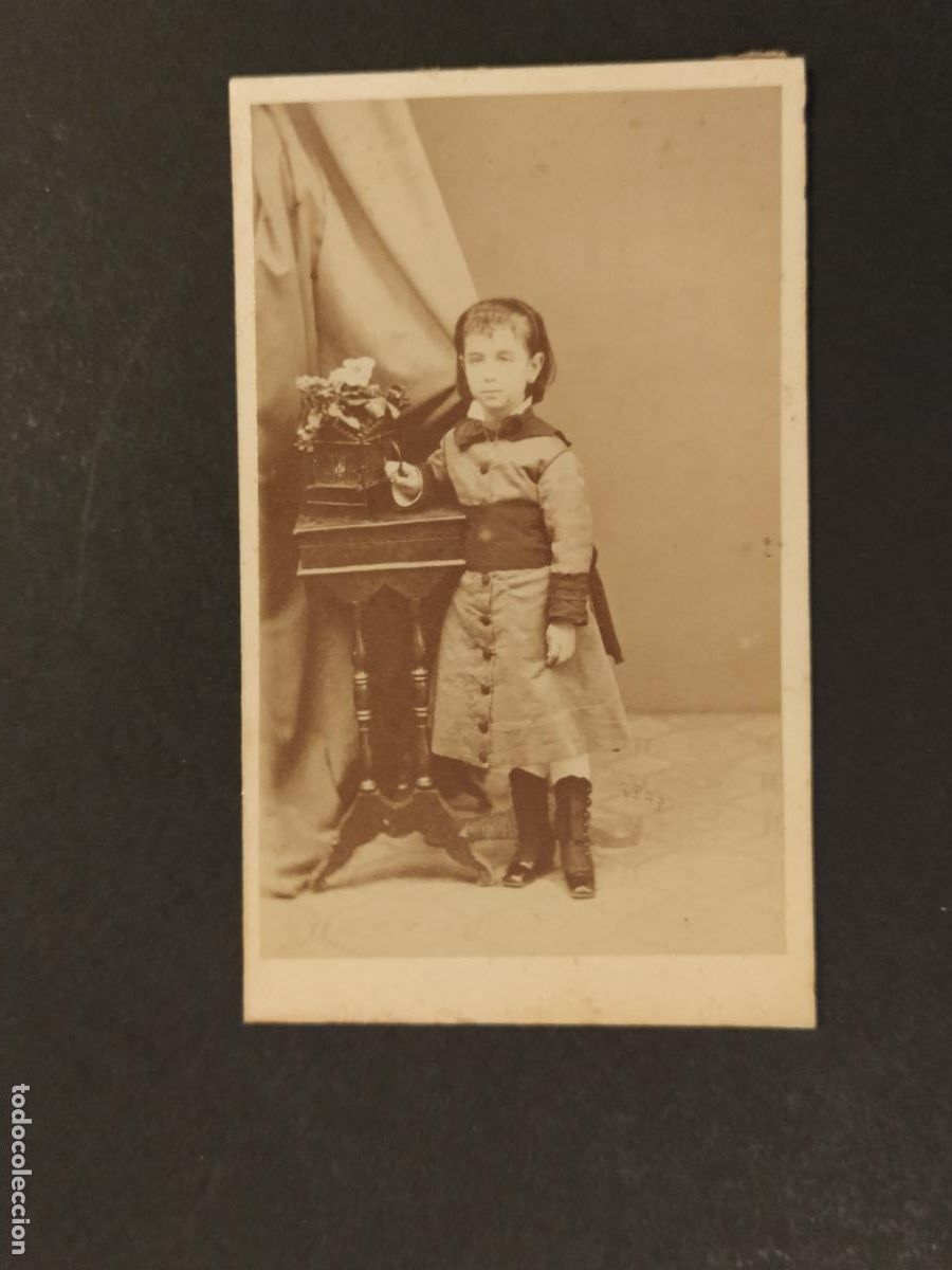 Fotograf&iacute;a antigua: ELVIRA NAVAS DE LA PE&Ntilde;A DE VELASCO - FOTO J. GUTIERREZ , MADRID - FOTOGRAFIA ANTIGUA -(116.435)