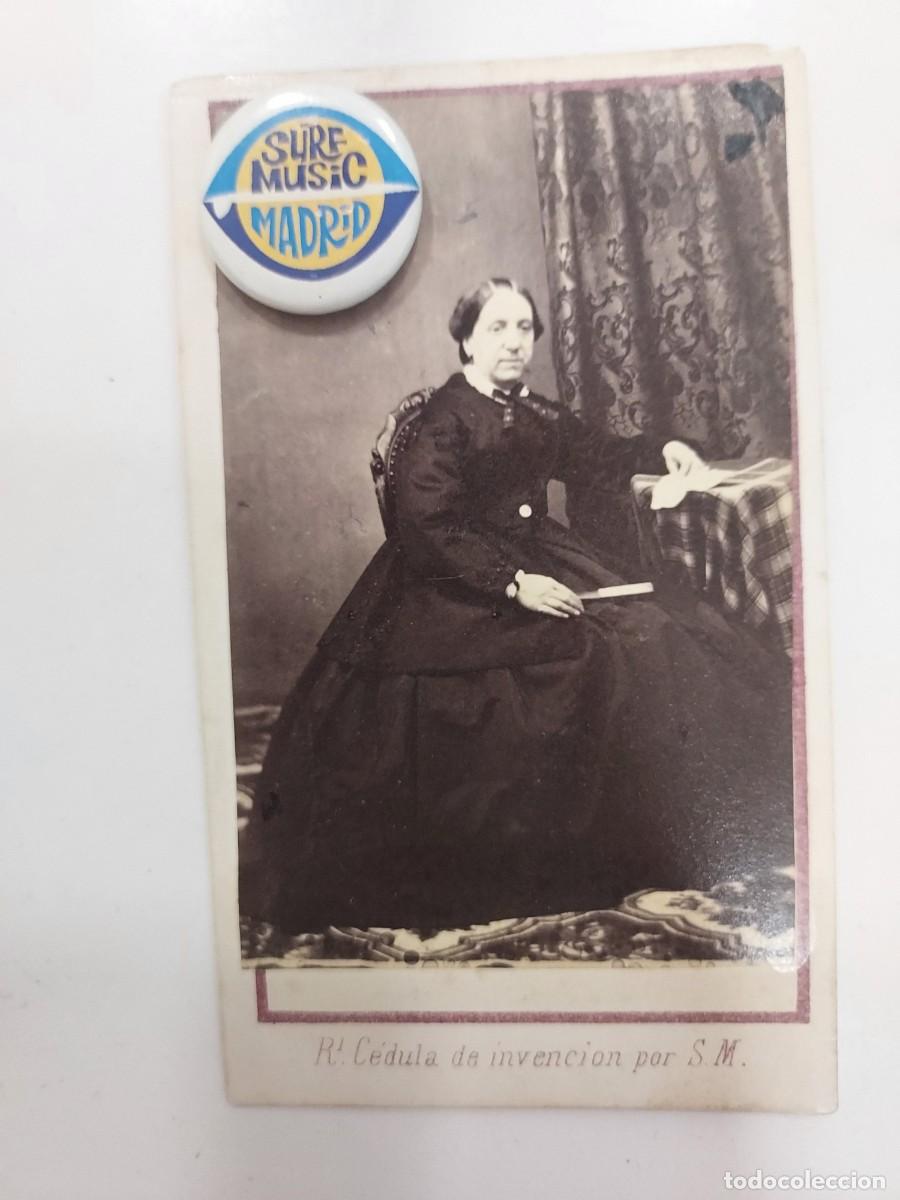Fotograf&iacute;a antigua: FOTOGRAFIA VALLS Y BENAVENTE, CARRERA S. GERONIMO 10, MADRID. CARTE DE VISITE. 6 X 10,5. CA. 1863-66