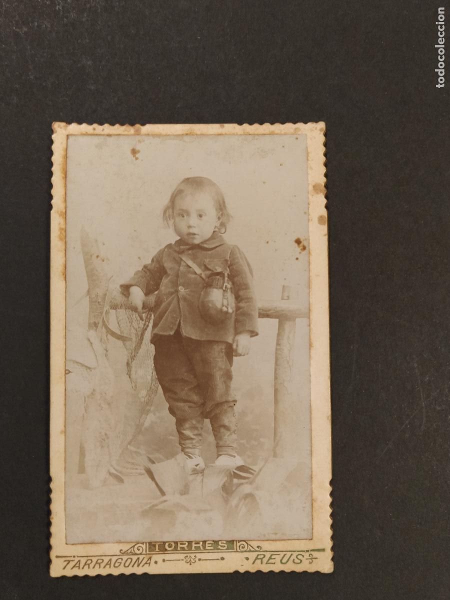 Fotograf&iacute;a antigua: NI&Ntilde;O CON ROPA DE EXPLORADOR EXCURSIONSITA - FOTO TORRES , REUS - FOTOGRAFIA ANTIGUA -(116.591)