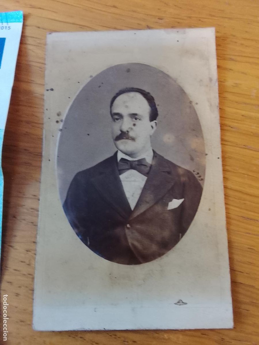 Fotograf&iacute;a antigua: J. Guti&eacute;rrez fot&oacute;grafo, Madrid. CDV, carte de visite