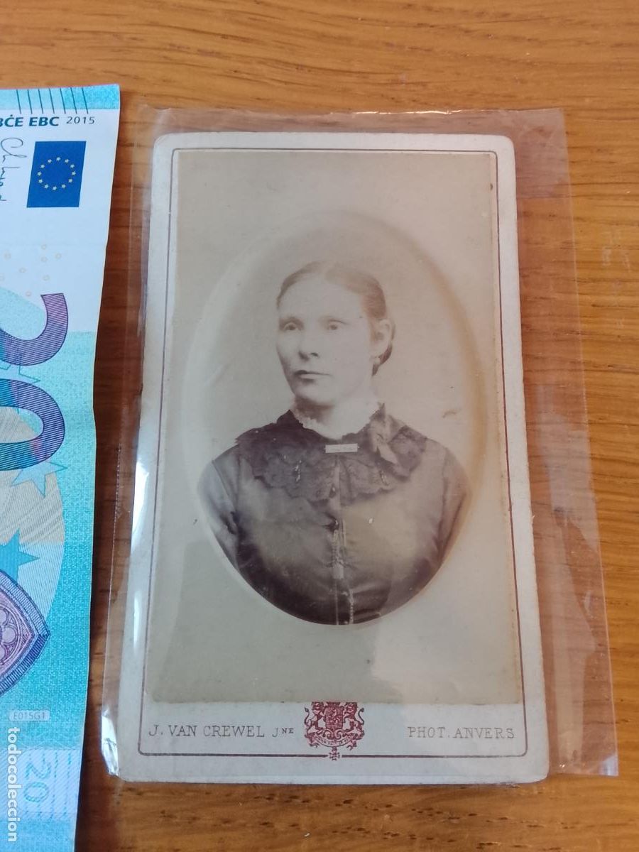 Fotograf&iacute;a antigua: Anvers, Amberes, B&eacute;lgica, carte de visite