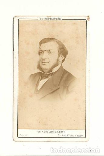 Fotograf&iacute;a antigua: Anselme Polycarpe Batbie (1828-1887) Pol&iacute;tico franc&eacute;s. Foto Reutlinger