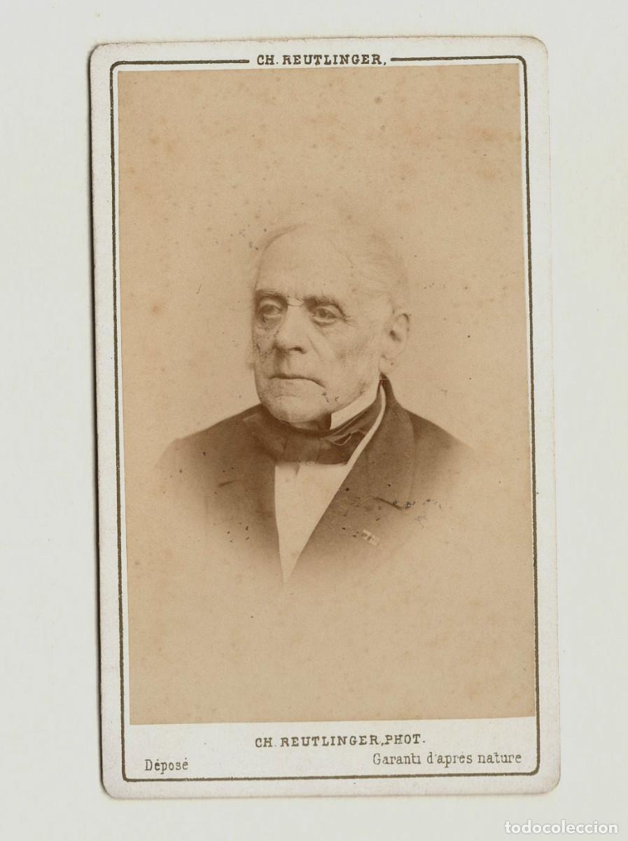 Fotograf&iacute;a antigua: Daniel Auber (1782-1871) Compositor franc&eacute;s. Foto: Reutlinger.