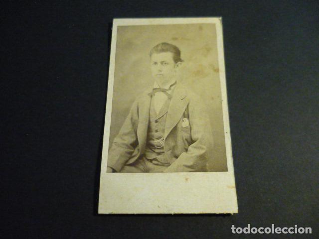 Antique Photography: CARTE DE VISITE RETRATO DE HOMBRE FRANCISCO BENITES FOTOGRAFO ALICANTE