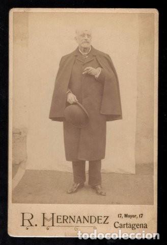 Photographie ancienne: Felipe Orej&oacute;n Delgado &ndash; Pastor protestante, ex capuchino y mas&oacute;n. Fot. R. Hern&aacute;ndez, Cartagena