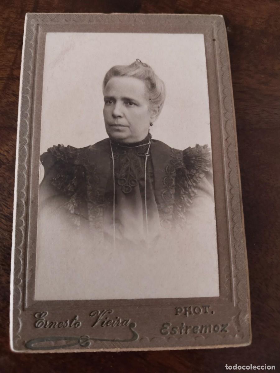 Photographie ancienne: CDV Estudio Ernesto Vieira. Estremoz. Portugal.