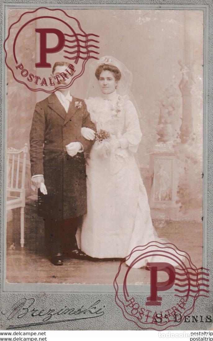 Antique Photography: BREZINSKI +-16*10CM CABINET