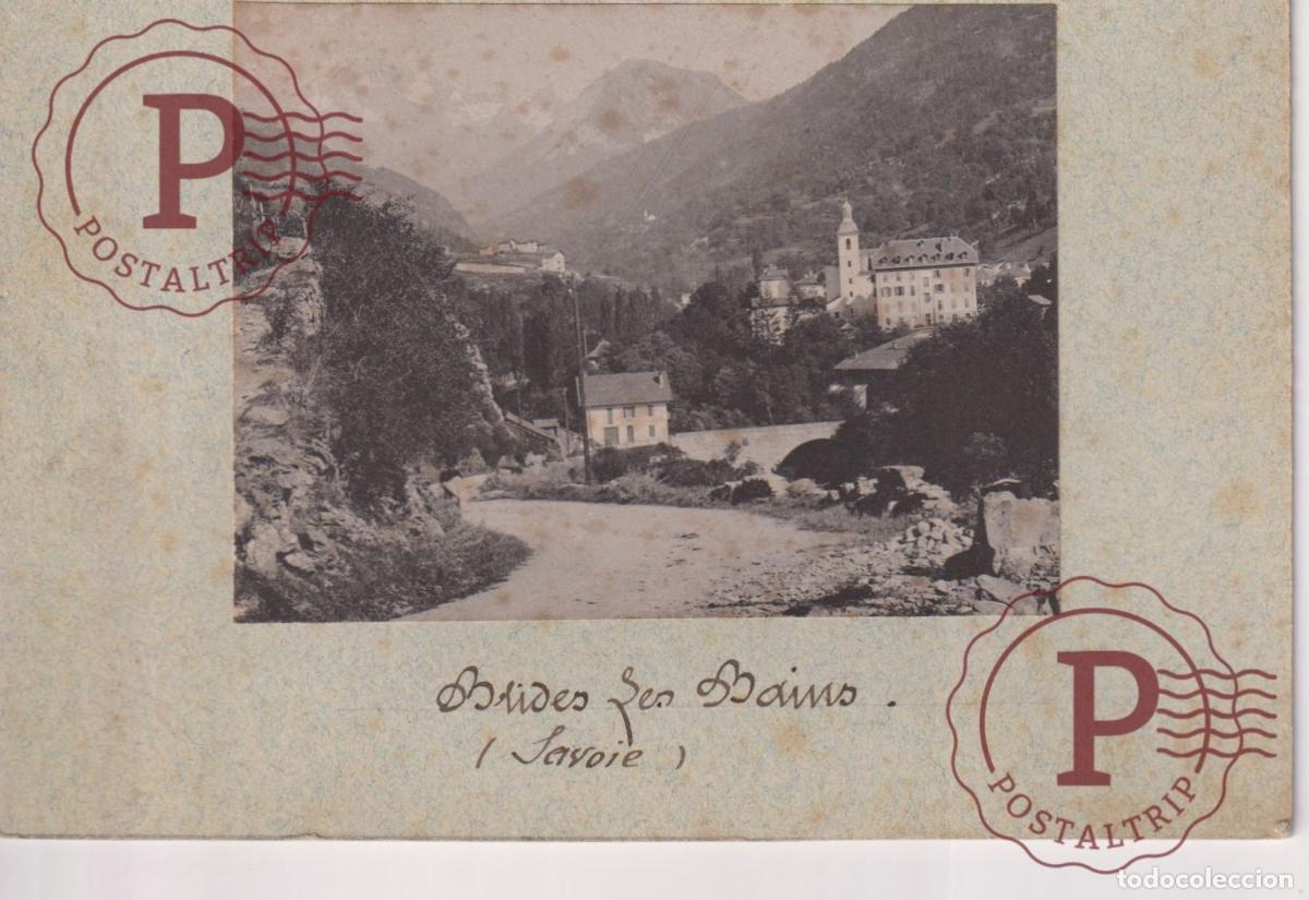 Fotograf&iacute;a antigua: FRANCIA. FRANCE. BRIDES LES BAINS. SAVOIE. +- 15X10CM