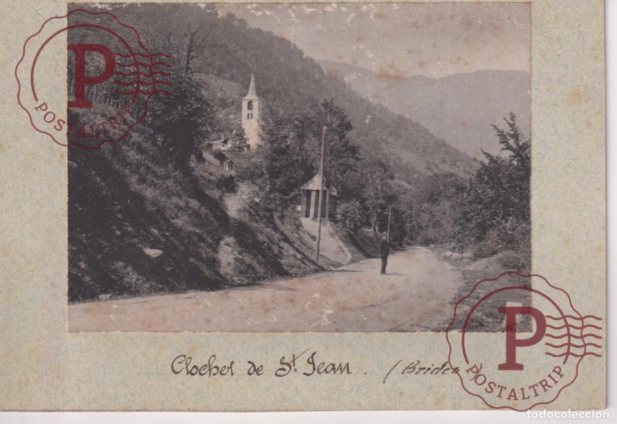 Fotograf&iacute;a antigua: FRANCIA. FRANCE. CLOCHER DE ST JEAN. BRIDES. SAVOIE. +- 15X10CM